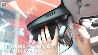 Fitcamx 4K Dash Cam for Alfa Romeo Giulia, Tonale, Stelvio, Dodge Hornet Review Aliexpress