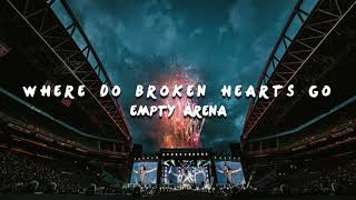 one direction - where do broken hearts go (empty arena)