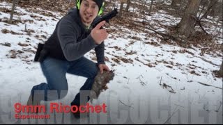 9mm Ricochet from shooting a rock fail