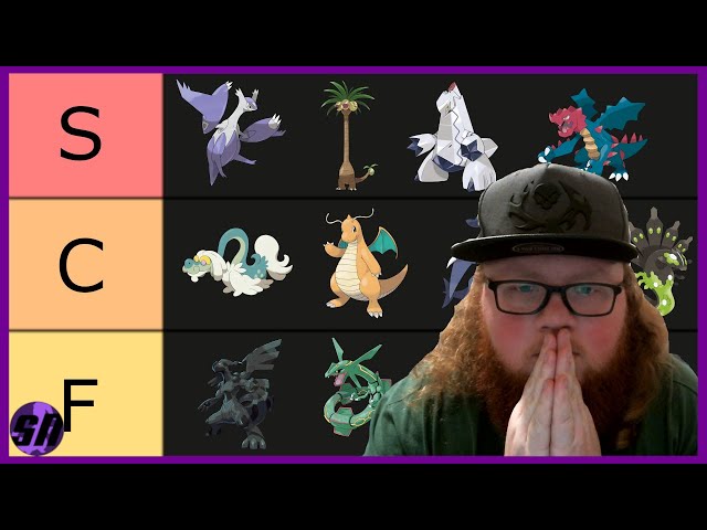 Dragon type Pokemons Tier List