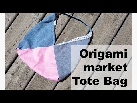 upcycle Origami Market Bag