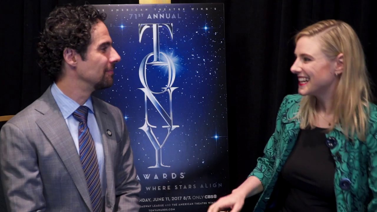 Alex Lacamoire w/ Laura Heywood - Tony nominee for Dear Evan Hansen