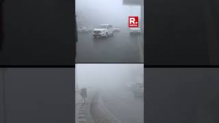 Dense Layer Of Fog Engulfs Srinagar, Sub Zero Temperature Recorded