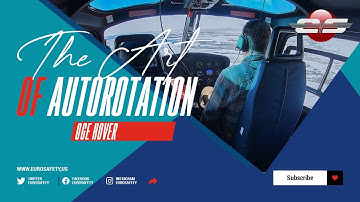 #20 - The Art of Helicopter Autorotation: Out of Ground Effect Hover Auto to Safety