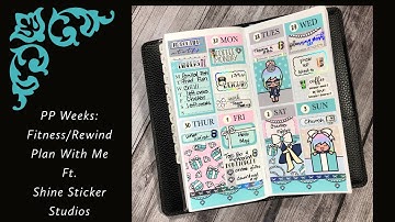 Print Pression Weeks: Fitness/ Rewind PWM feat: Shine Sticker Studios/Tiffsplanit