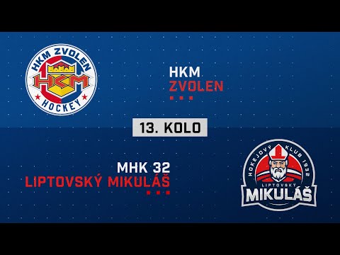 13.kolo HKM Zvolen - MHK 32 Liptovský Mikuláš HIGHLIGHTS