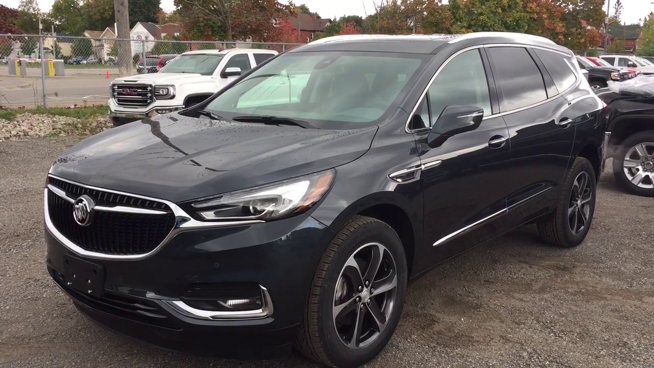 2019 Buick Enclave Awd Premium Dark Slate Oshawa On Stock 190149 Youtube