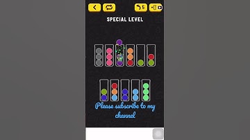 Ball Sort Puzzle Special Level After Level 755 #ballsortpuzzle #ballsortpuzzlegameplay #puzzlegame