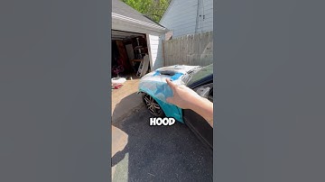 Why would someone have a fake tow hook? #towhook #mustang #widebody