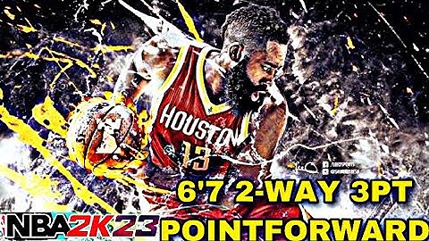 NBA2K23 (6’7 2-WAY 3PT POINT FORWARD BUILD) Ultimate swing build