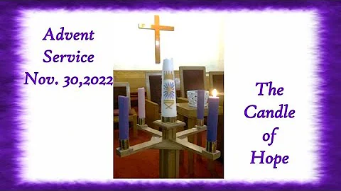 Russell Temple CME Church Advent Service - Novembe...