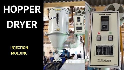 HOPPER DRYER INJECTION MOLDING