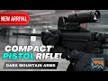 This new compact pistol rifle is creating LOTS of buzz! Dark Mountain Arms "Stowaway"