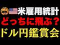 【FXライブ】米雇用統計の鑑賞会（ドル円）