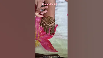 Foot Mehndi Design Shorts Shortvideo Mehndi Henna India Viralvideo Mehndidesign Mehndi 