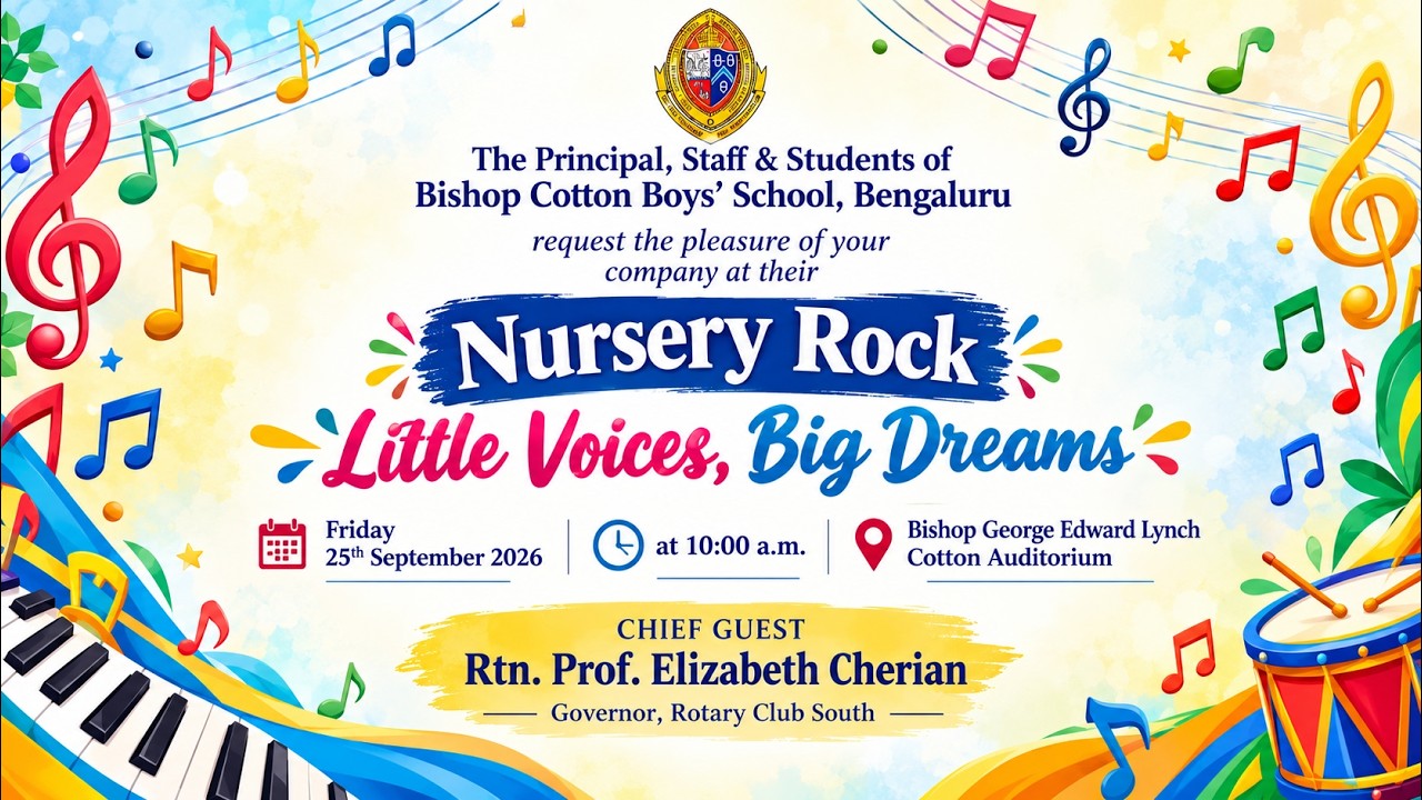 BCBS | Nursery Rock | 25th September 2026
