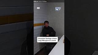 Unsealed footage shows Luigi Mangione's arrest #shorts #shortnews #luigi #luigimangione #uhc