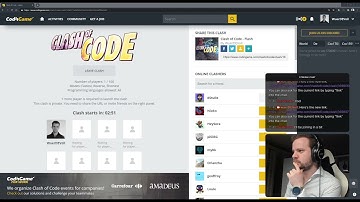 CodinGame - Clash of Code - Clashing with Twitch-Chat [EN/DE] #6