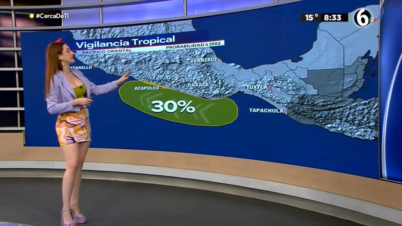 Norma García 11/SEP/2022 Pronóstico del Tiempo Telediario CDMX