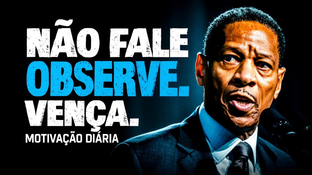 FIQUE EM SILÊNCIO E TUDO VIRÁ NATURALMENTE | Discurso Motivacional Inspirado em Denzel Washington