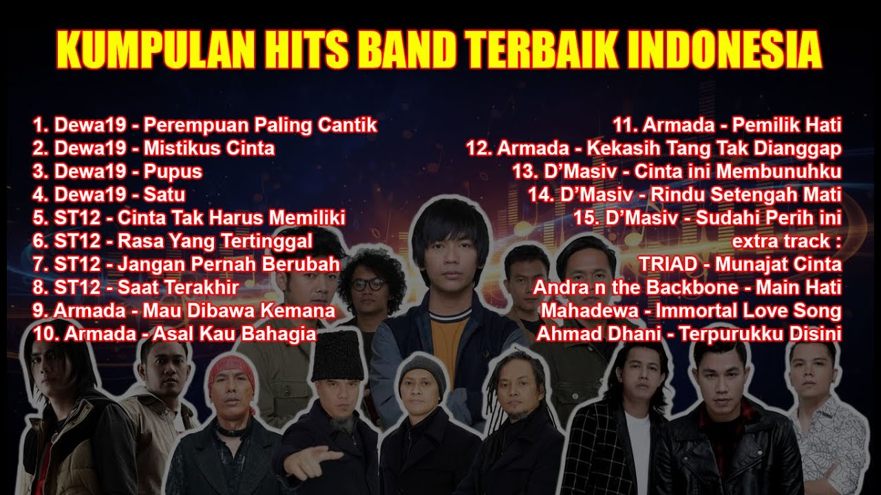 KUMPULAN HITS TERBAIK BAND INDONESIA 2000an | COVER VERSION #part4