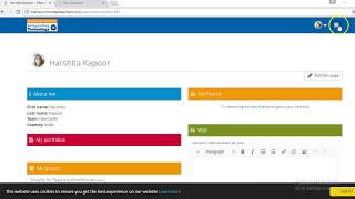 Exporting to Eportfolio on Mahara