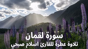 سورة لقمان|#تلاوة_عذبة|#تلاوة_هادئة|#تلاوة_خاشعة|#راحة_للقلب#طمأنينة|#اسلام_صبحي