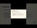 Techies Talks #techiesmentor