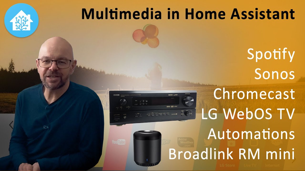 Control Multimedia from Home Assistant - YouTube