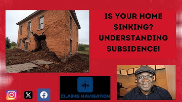 Is Your Home Sinking? Understanding Subsidence!