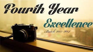 4th year excellence 2013-2014