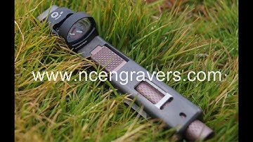 NCEngravers.com  - Glock 19 - Vortex Venom and CNC Window Milling