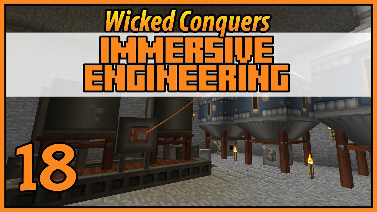 Biodiesel Wicked Conquers Immersive Engineering Ep 18 [Let's Play