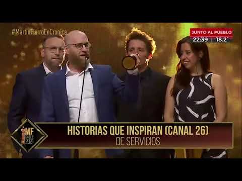 Historias que inspiran ganó el Premio Martin Fierro (El Oscar de la Tele Argentina)