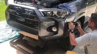 4Runner 5th Gen Bumper removal and Alpharex Pro Lights install part 1 by Milton JR 10,508 views 3 years ago 10 minutes, 49 seconds