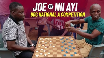 Nii Ayi vs Joe - BDC National A Draughts Competition - Group Stage
