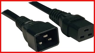 Tripp Lite 6ft Heavy-Duty Power Extension Cord IEC-320-C19 to IEC-320-C20