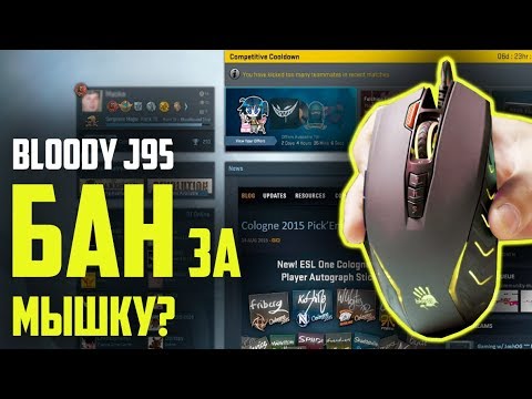 БАН из-за мышки??? A4Tech Bloody J95