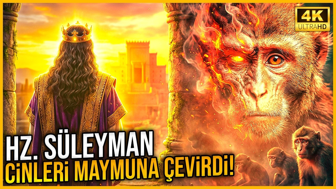 Hz. Süleyman Cinleri Neden Maymuna Çevirdi? | Kudüsteki Sırrın Perde Arkası!