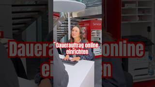 Daueraufträge einrichten #deutsch #fyp #banking #sparkasse #online