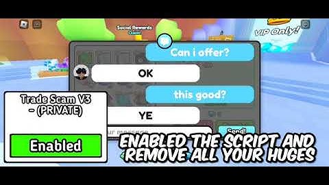 pet simulator 99 trade scam script 2024 christmas update(works on any executor!