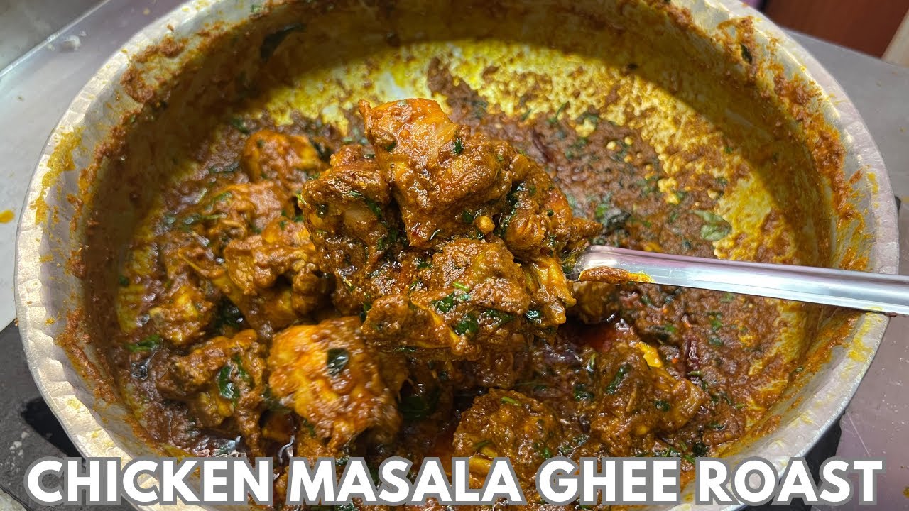 Chicken Masala Ghee Roast | Desi Ghee Roast Chicken | Masala Chicken Recipe | Roast Chicken Recipe