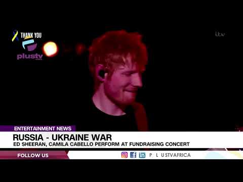 Russia Ukraine War: Ed Sheeran, Camila Cabello Perform At Fundraising Concert | Entertainment