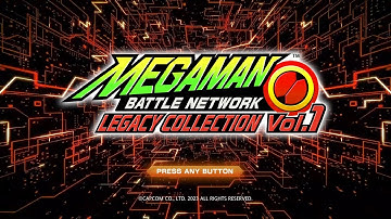 Megaman Battle Network Legacy Collection Vol.1 (PS4) | Megaman Battle Network Playthrough p.1
