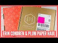 ERIN CONDREN LAUNCH DAY & PLUM PAPER HAUL