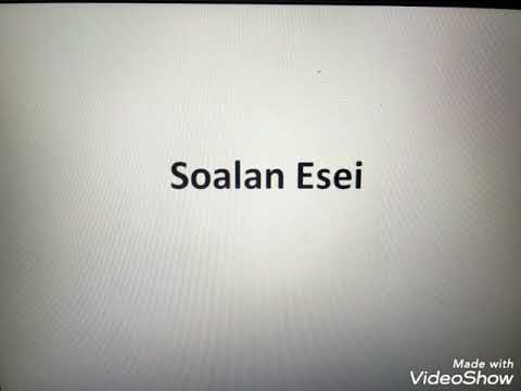 Sej. Ting. 4 (Bab2/3 Soalan Esei No. 1) - YouTube