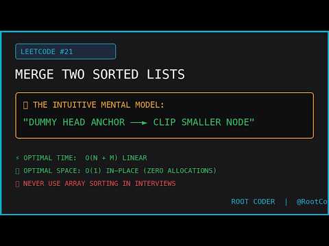 The Airport Security Zipper Trick: How to Merge Two Sorted Lists (LeetCode #21)