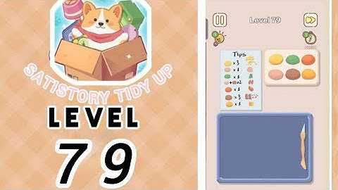 Satistory Tidy Up Level 79 Solution Walkthrough