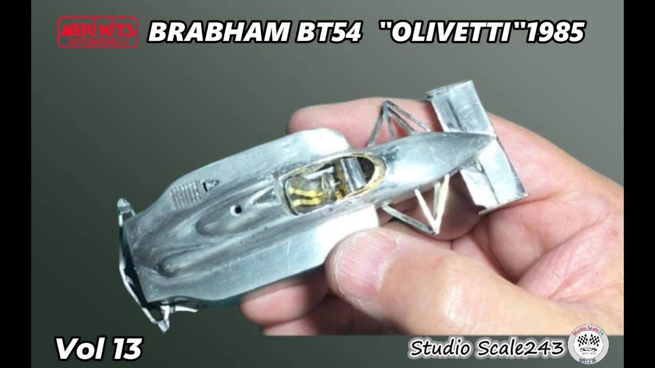 模型・プラモデル MERI KITS 1/43 MK78 Brabham BMW BT54 F1