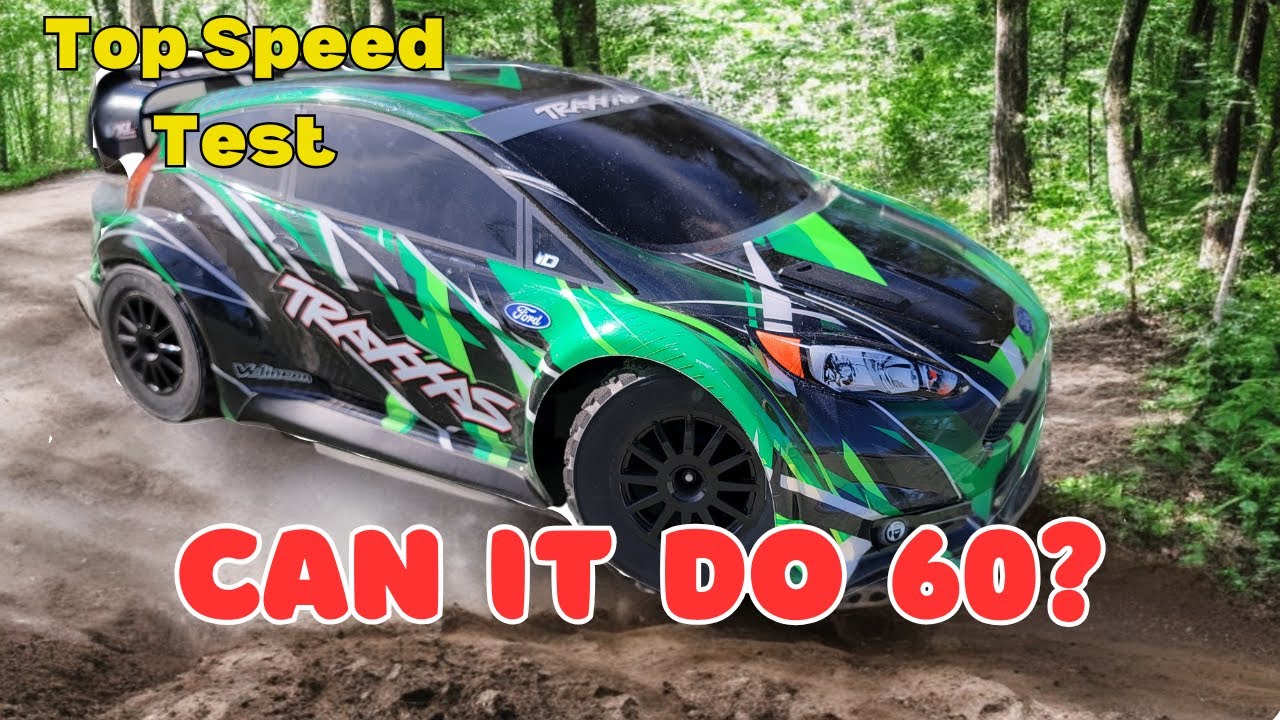 Traxxas Rally VXL — тест скорости #traxxas #rc #rccar